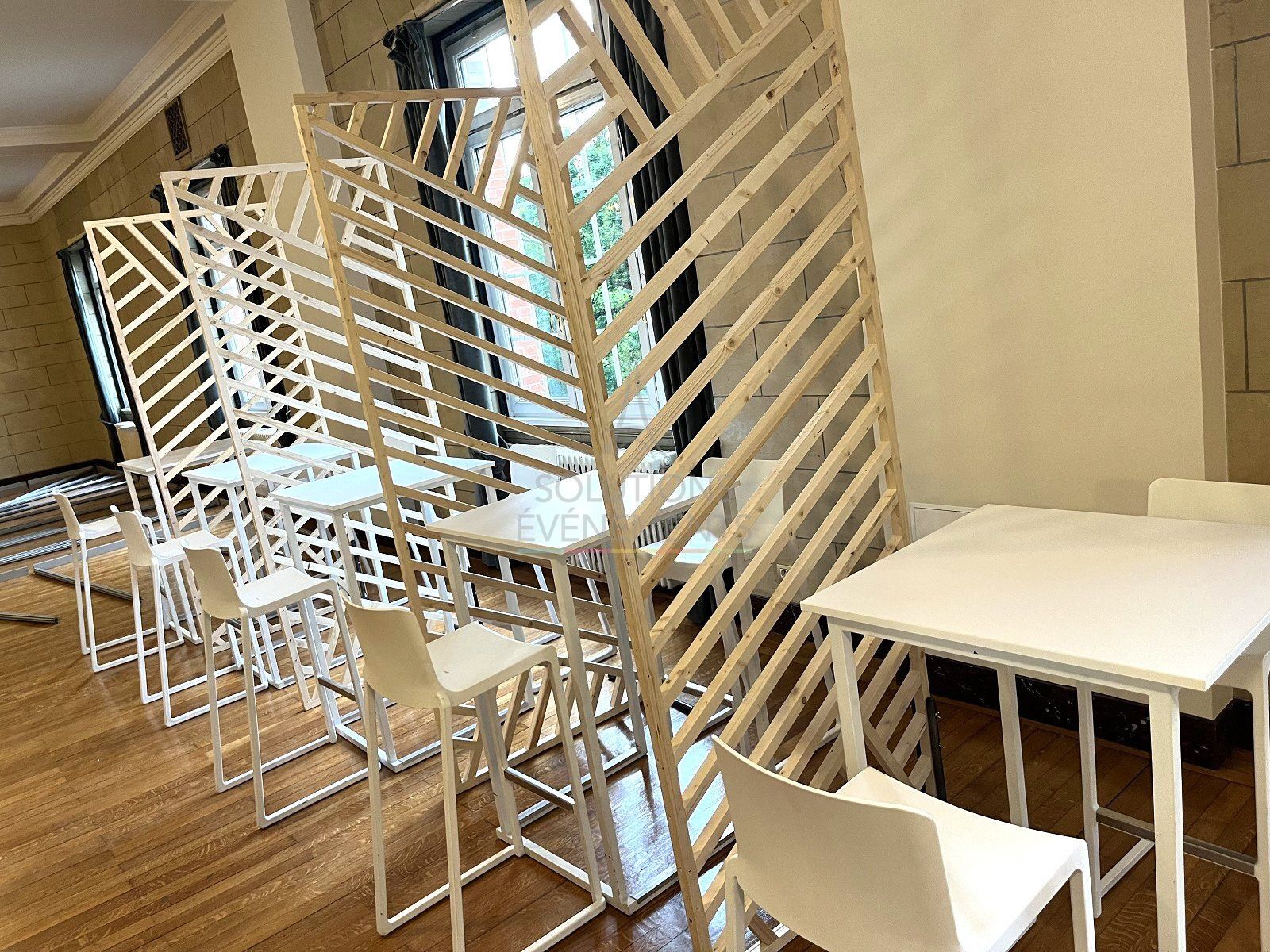 Eco-Responsible Zigzag Partition - 100x250 cm - Visual 5