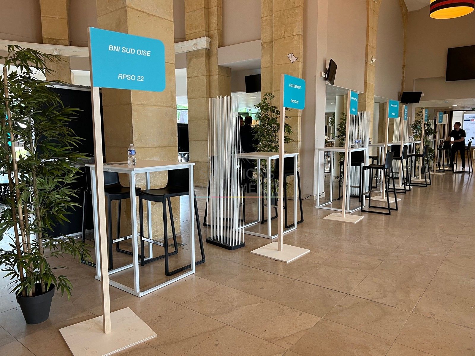 Eco wooden signage 2m - Visual 2