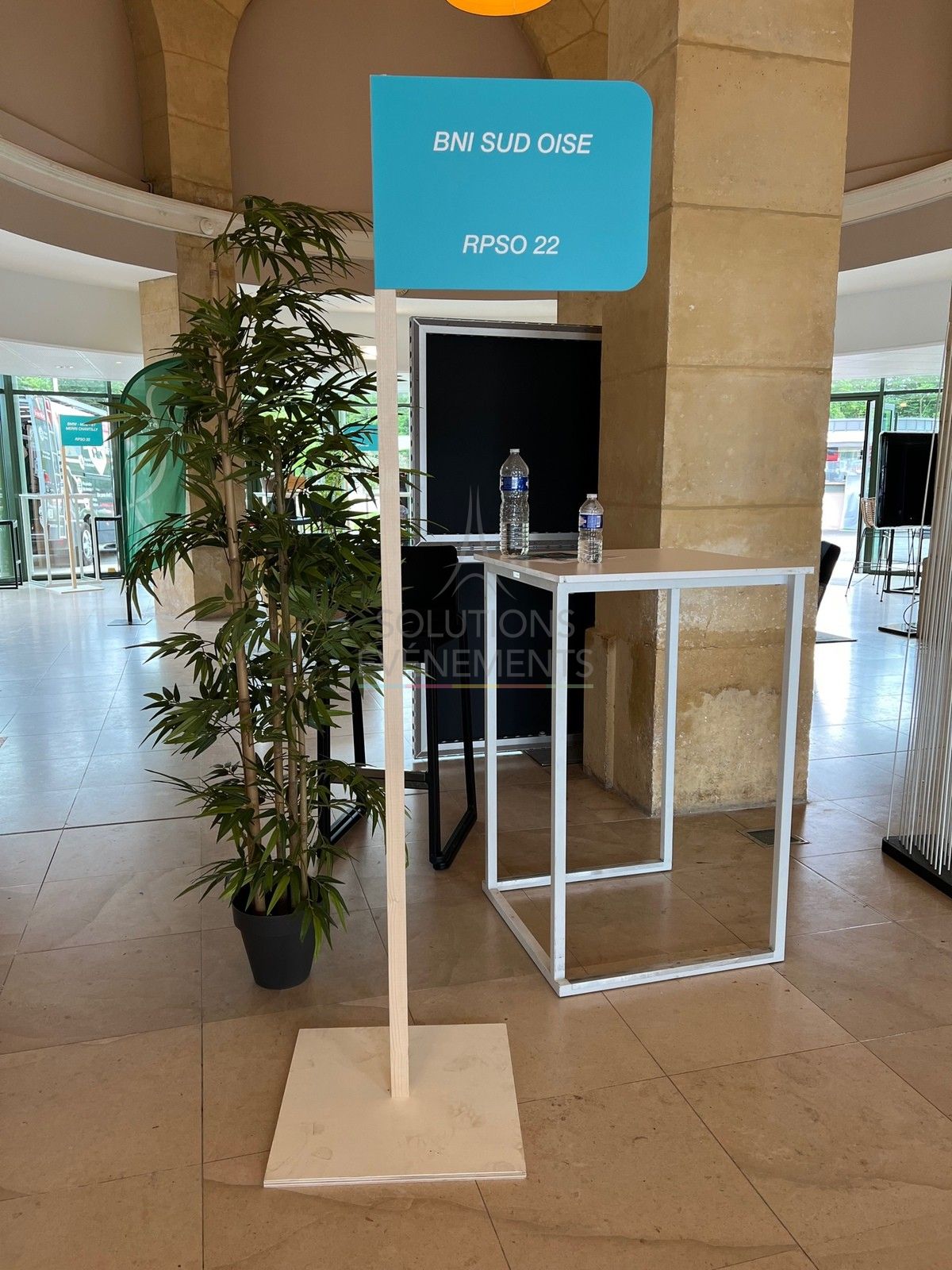 Eco wooden signage 2m - Visual 4