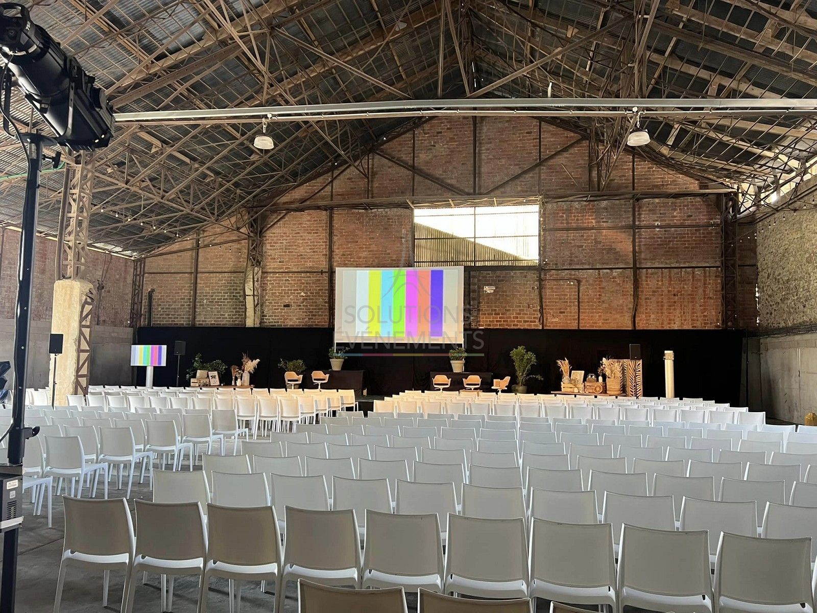 Écran de projection 4,37M X 3,17M (4/3) - Visuel 2