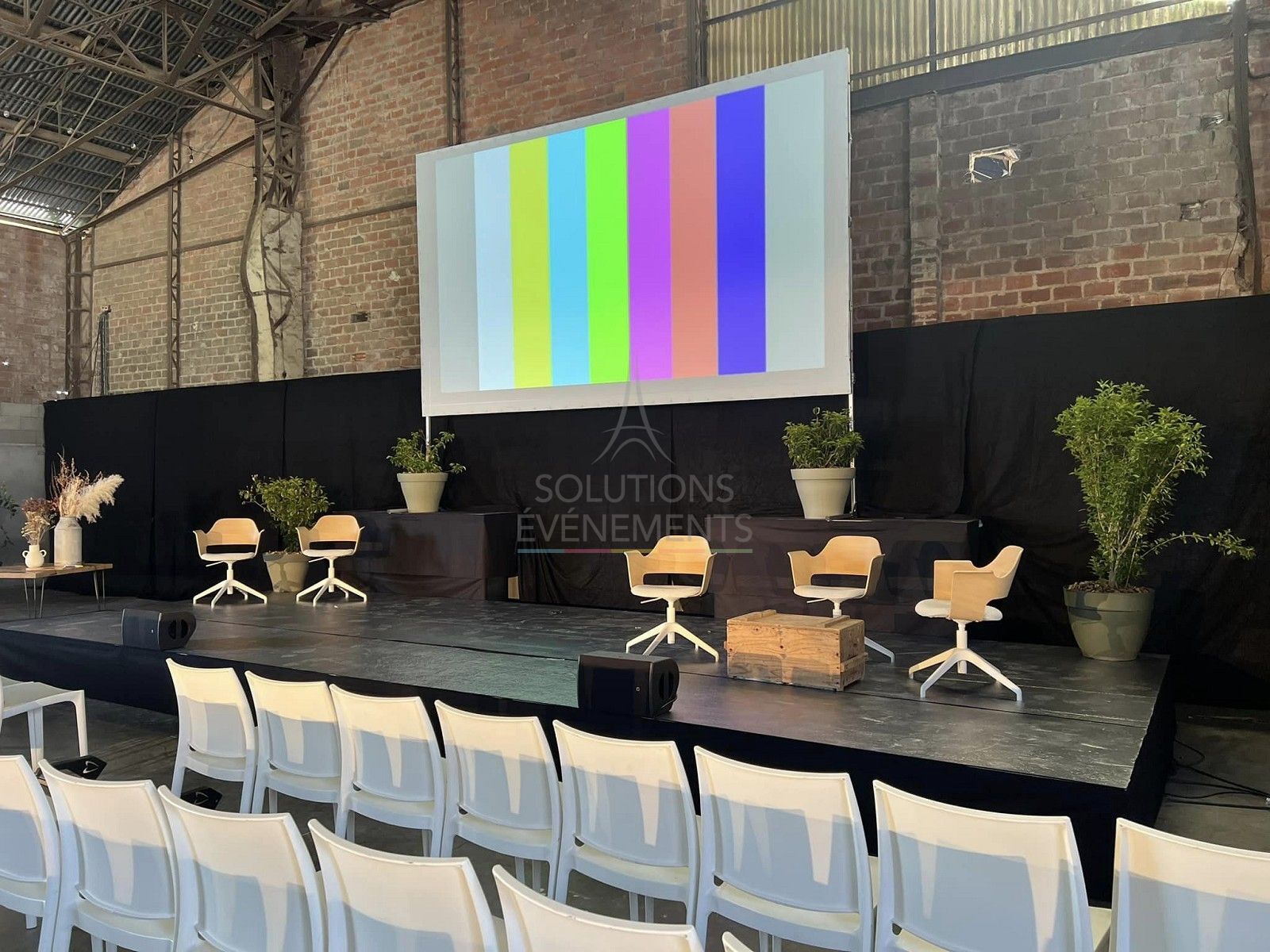 Écran de projection 4,37M X 3,17M (4/3) - Visuel 4