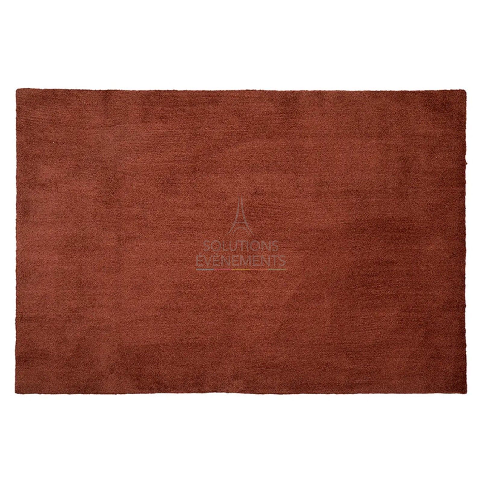 Edgar terracotta rug 120 x 170cm - Visual 1
