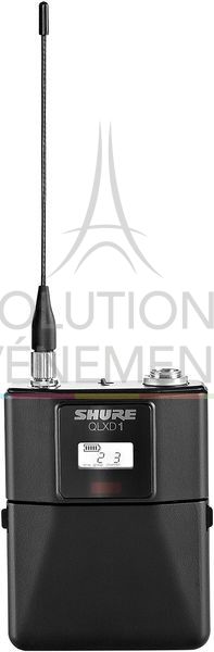 Location d'émetteur pocket Shure - QLXD1-K51