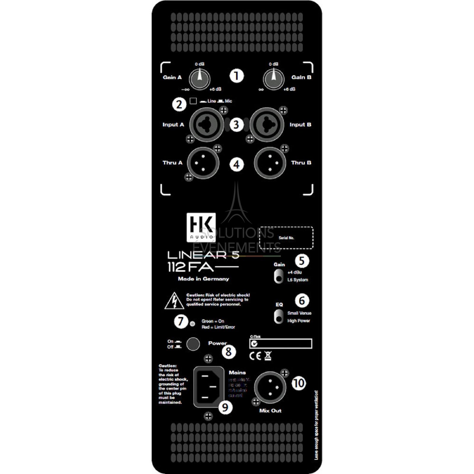 Enceinte Hk Audio - Linear 5 115 FA  - Visuel 2