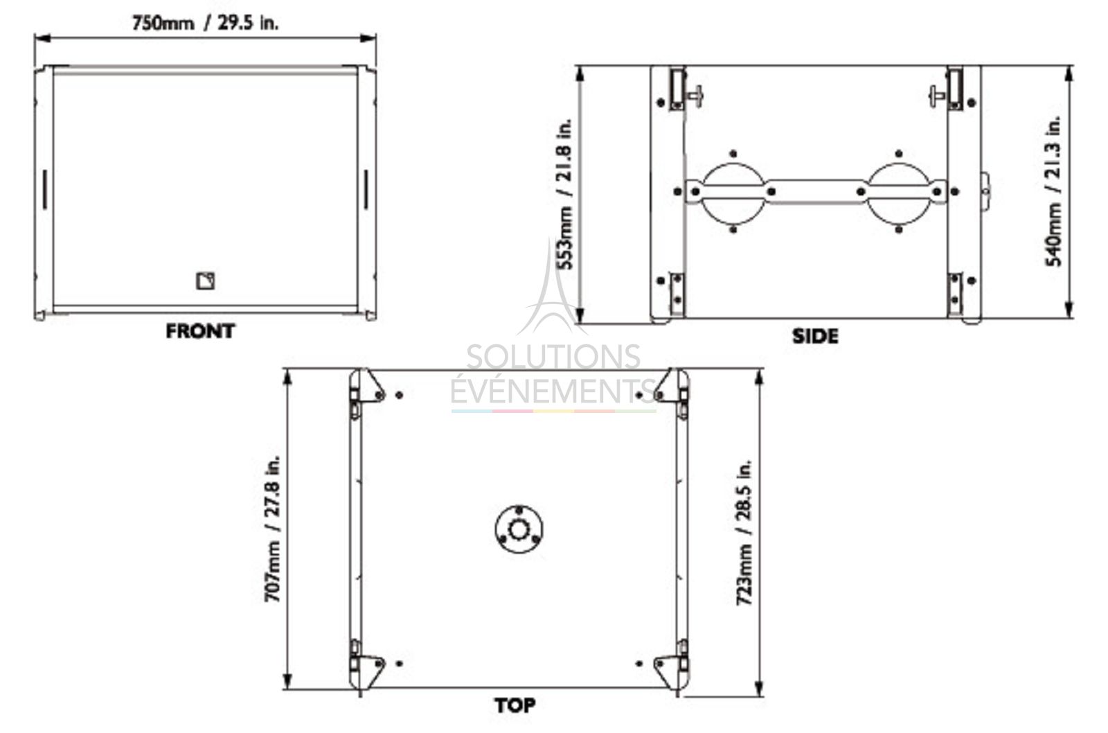 enceinte renfort de grave sb18 l-acoustics - visuel 2