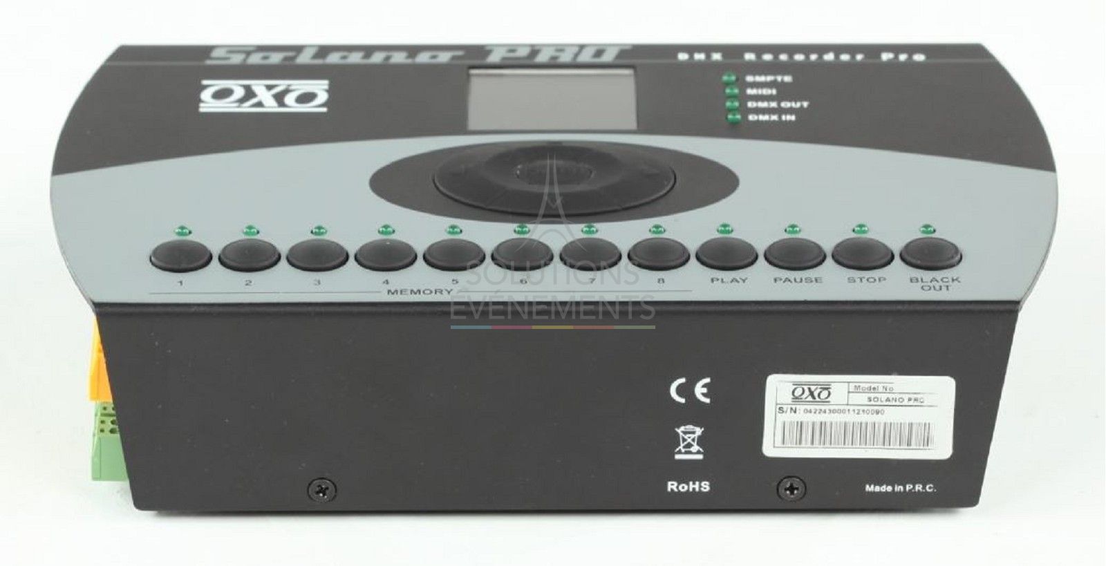 Enregistreur DMX Solano Pro OXO - Visuel 4