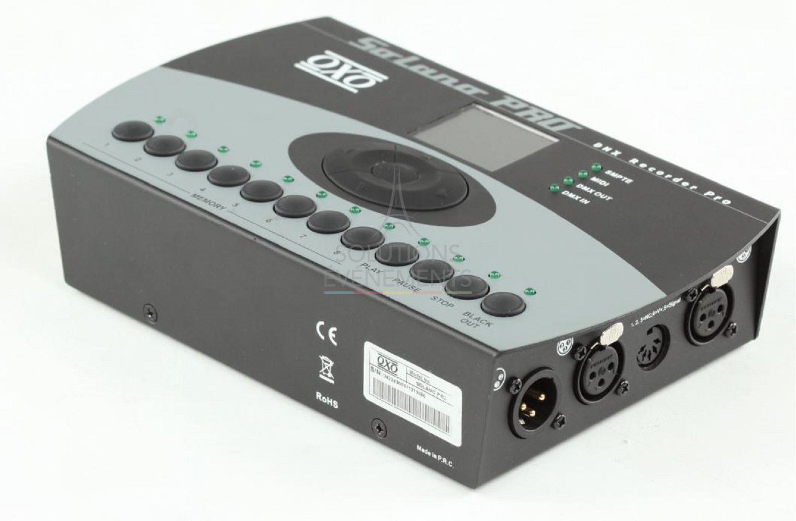 Enregistreur DMX Solano Pro OXO - Visuel 5