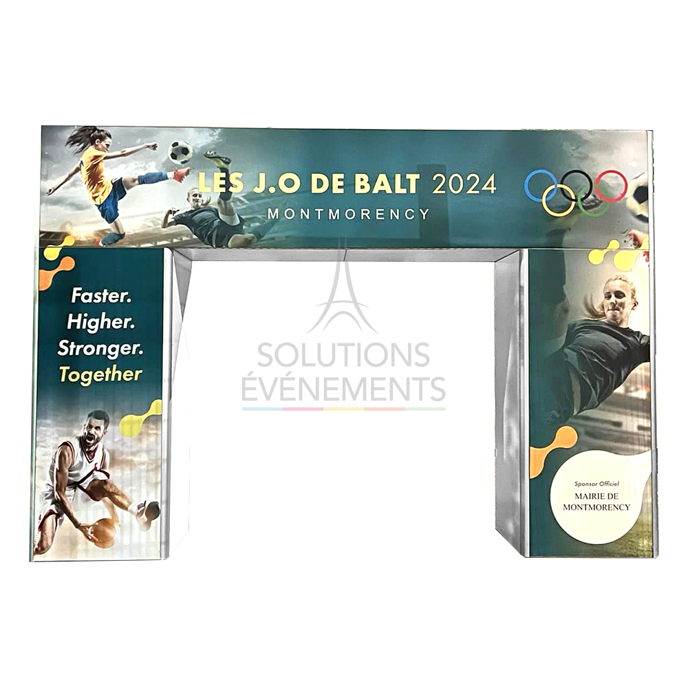 Entrance/exit arch structure - Visual 2