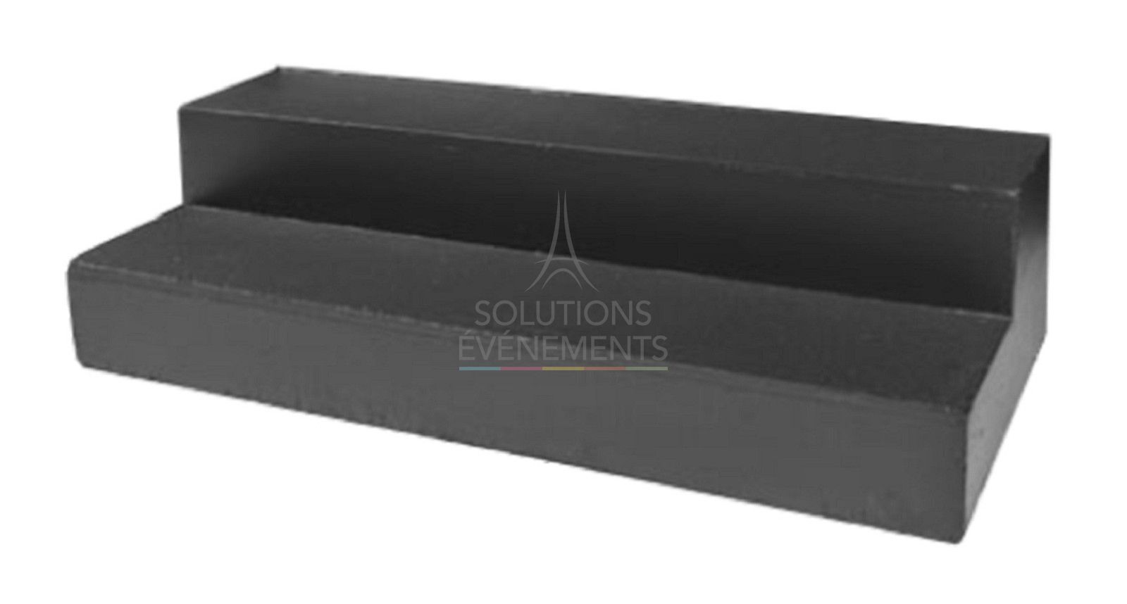 Location d'escalier pour scène, podium et estrade d'une hauteur de 40cm