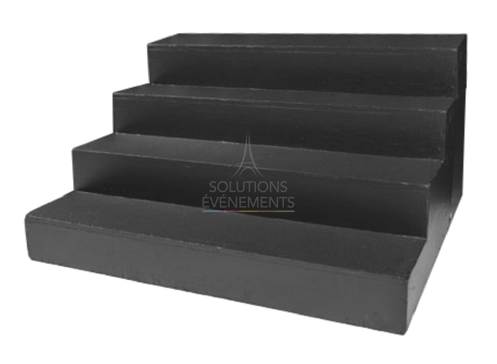 Location d'escalier pour scène, podium et estrade d'une hauteur de 80cm