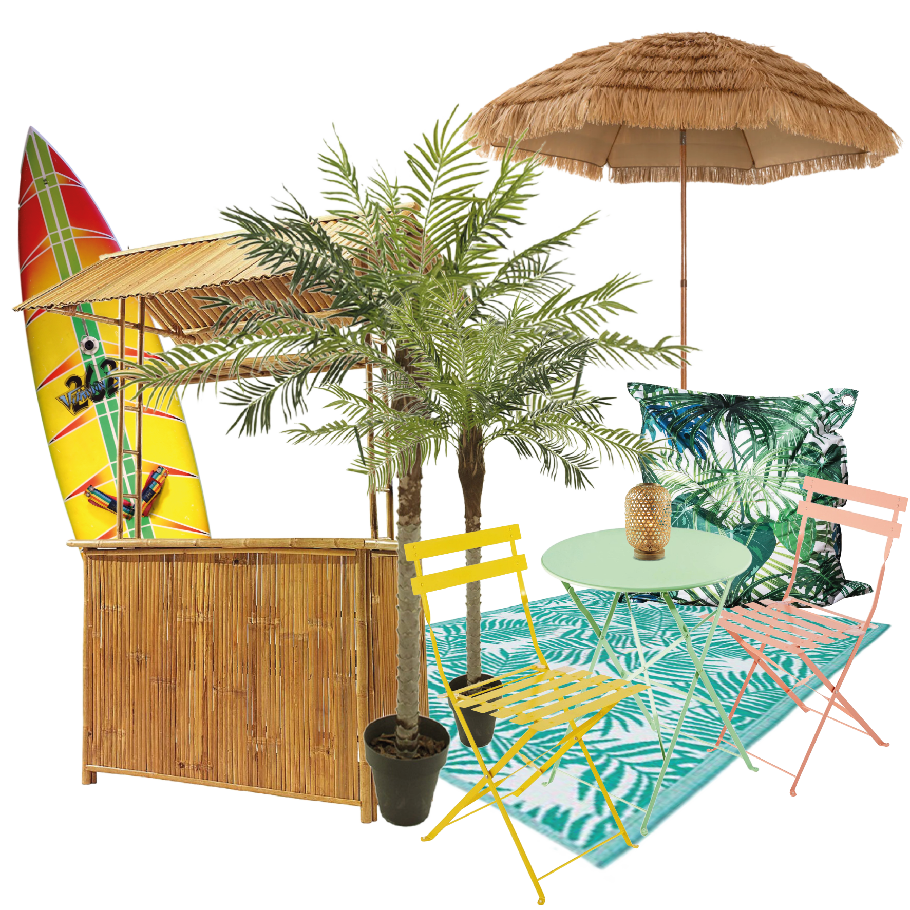 Event Inspiration Moodboard - Exotic
