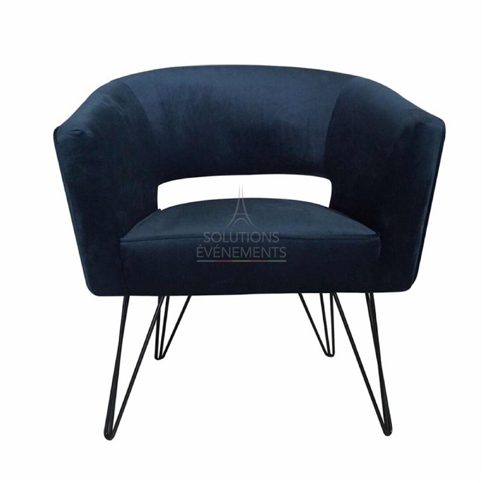 Location fauteuil velours tendance & chic