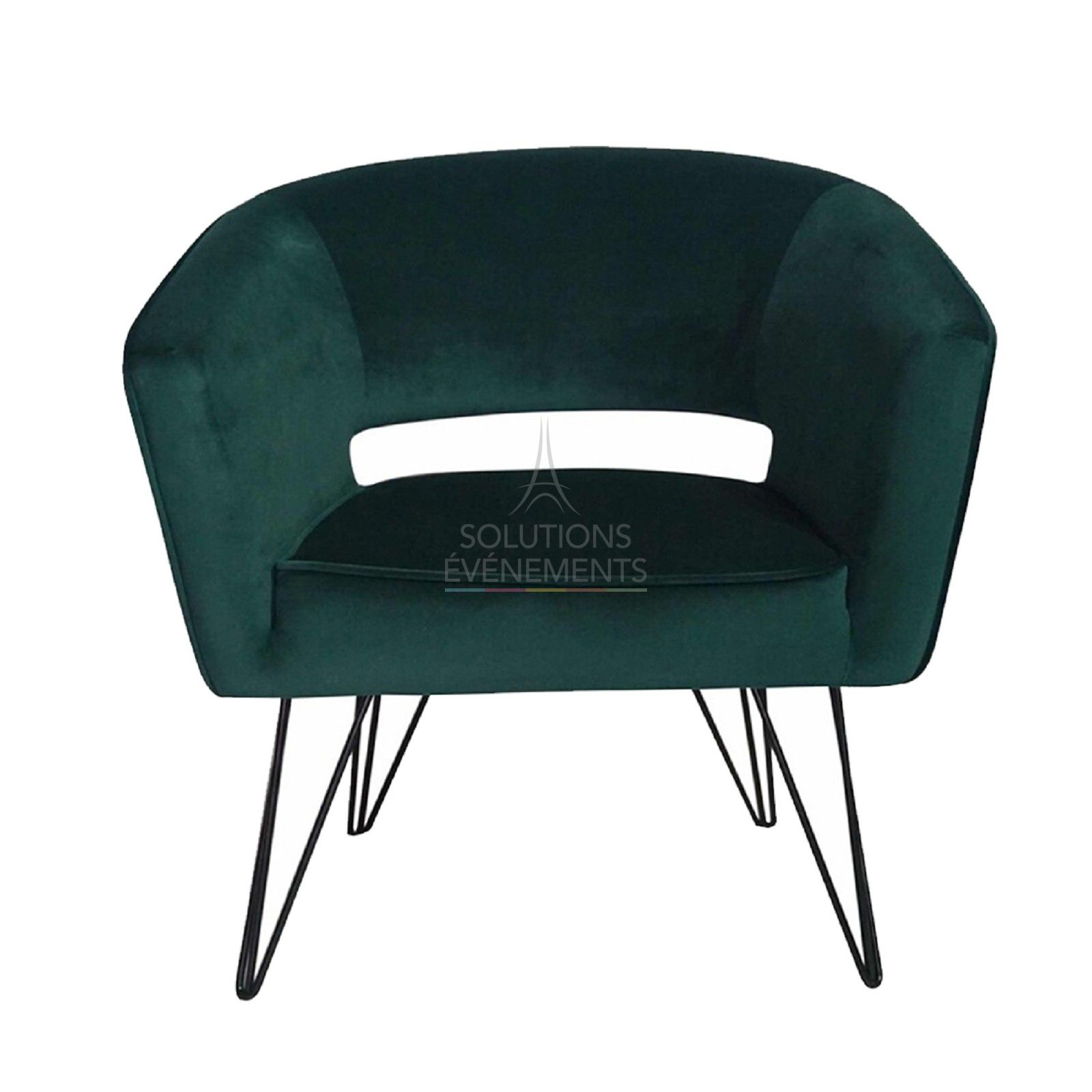 Location fauteuil velours tendance & chic