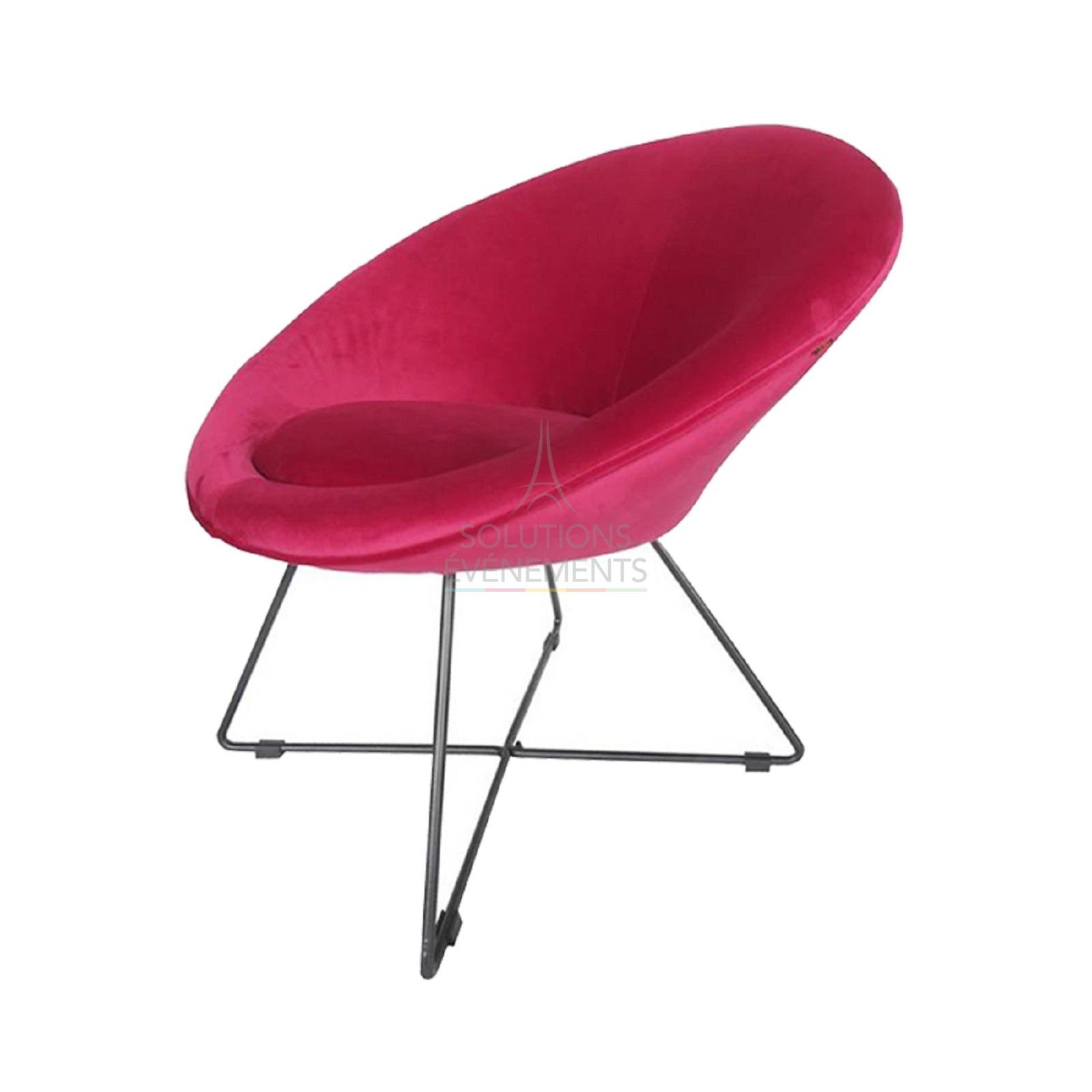 Location fauteuil velours design & tendance