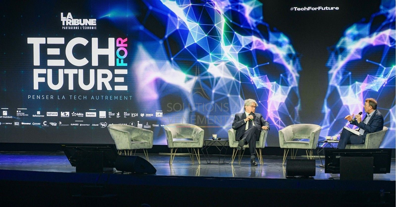 Fauteuil Leonor velours gris - Visuel 4