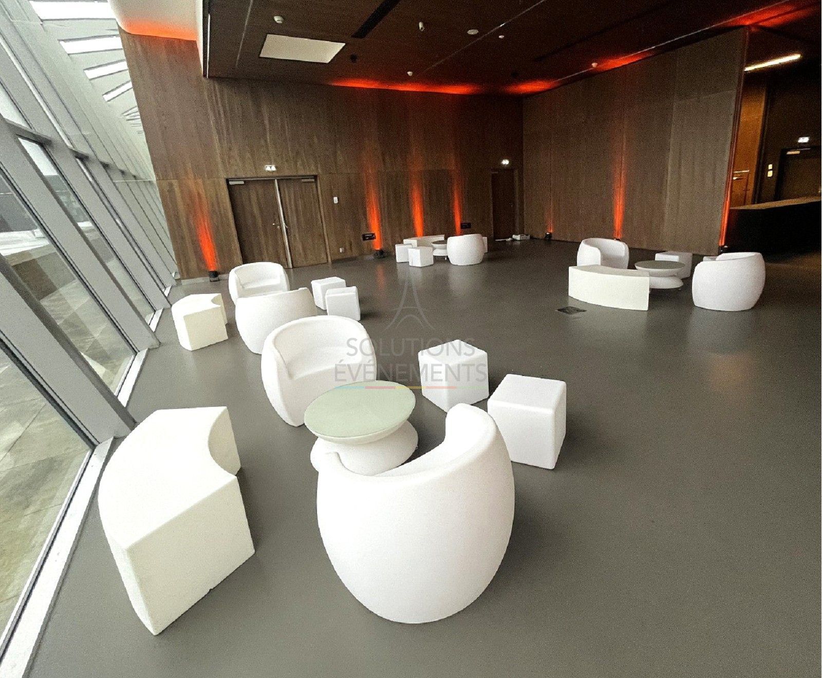 Fauteuil lumineux - Club LED - Visuel 5