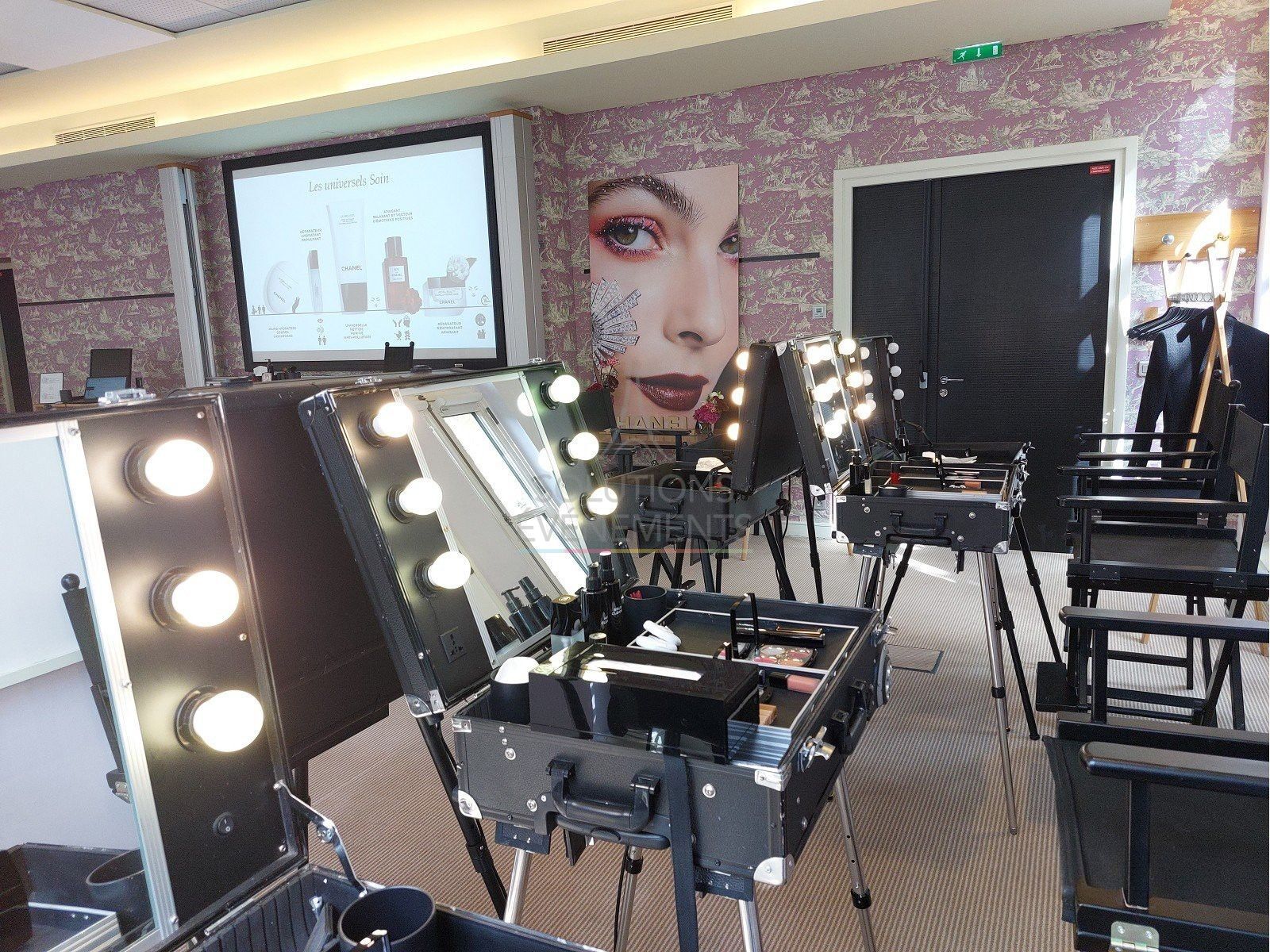 Fauteuil maquillage noir - Visuel 4