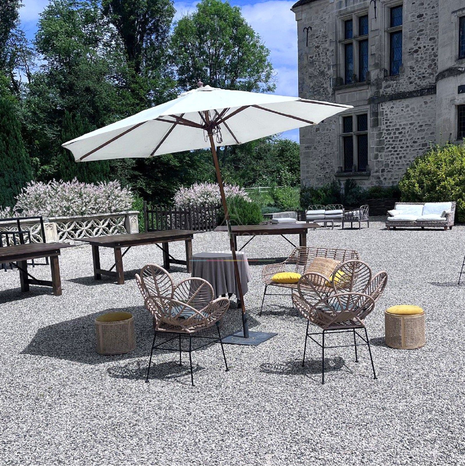 Fauteuil Palm Fleur - Visuel 5