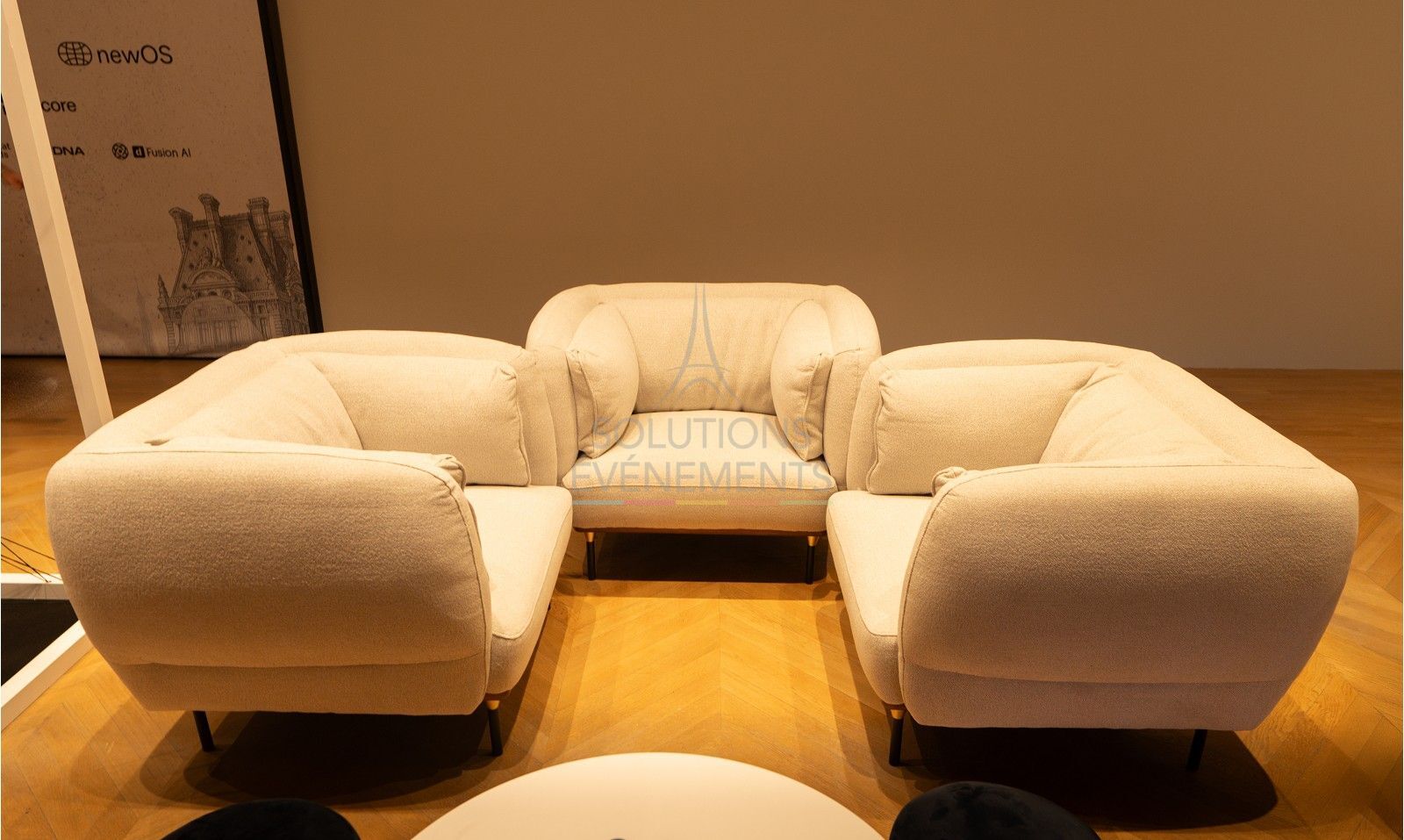 Fauteuil Paloma gris - Visuel 4