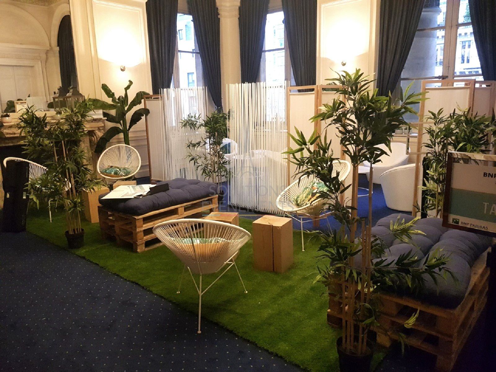 Fauteuil Panama blanc - Visuel 2