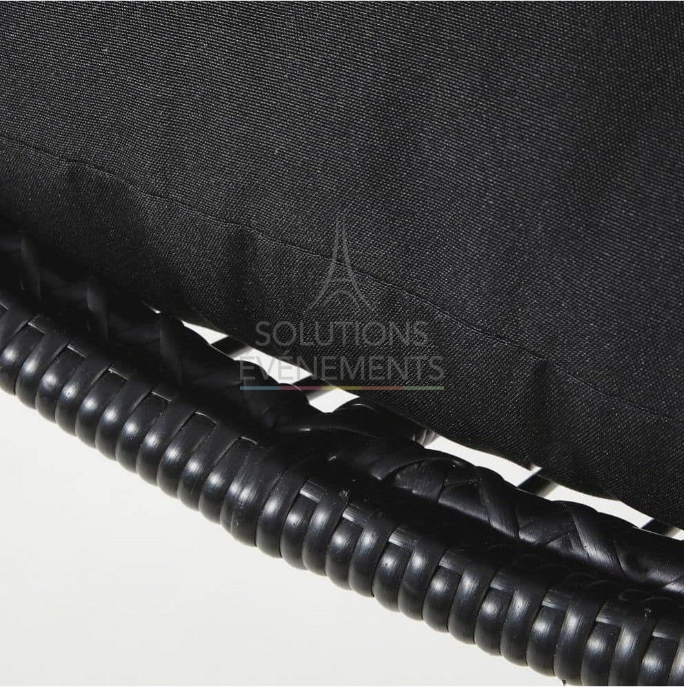 Fauteuil suspendu Panama noir - Visuel 3