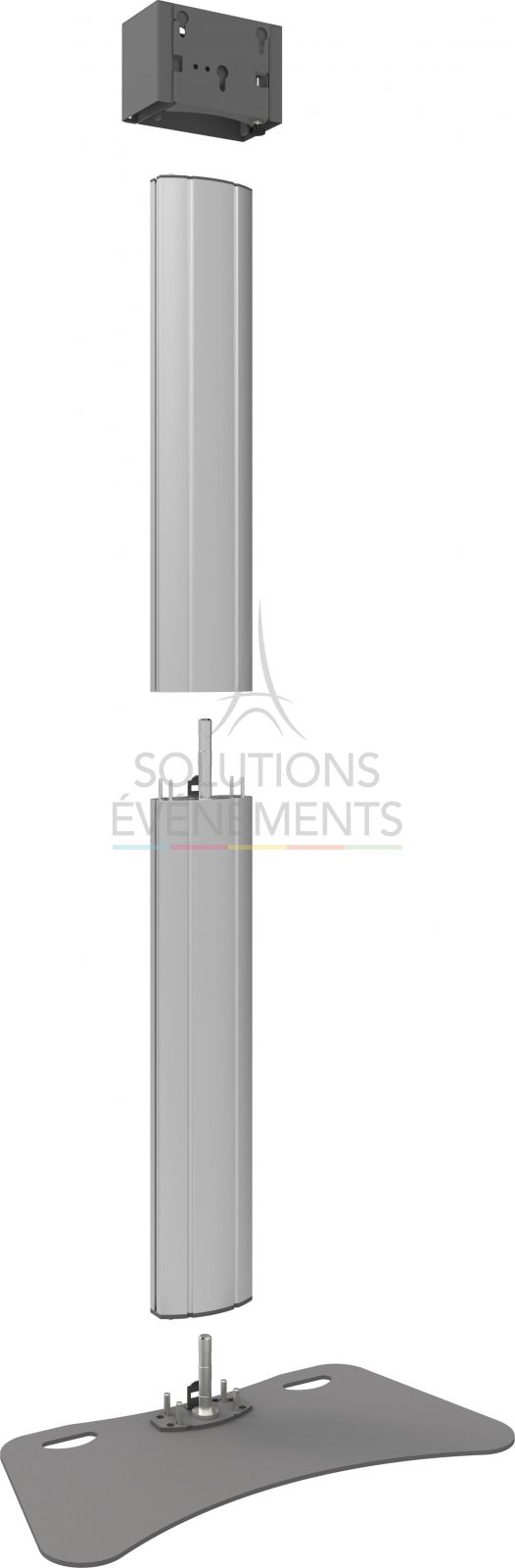 Flat Screen Stand Kit - 50 inches - Visual 3