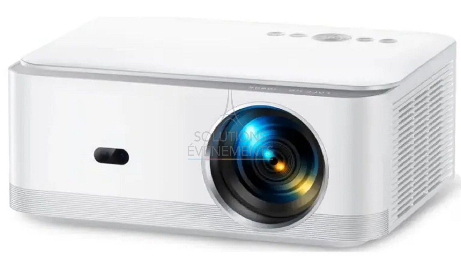 Full HD video projector rental with integrated optics