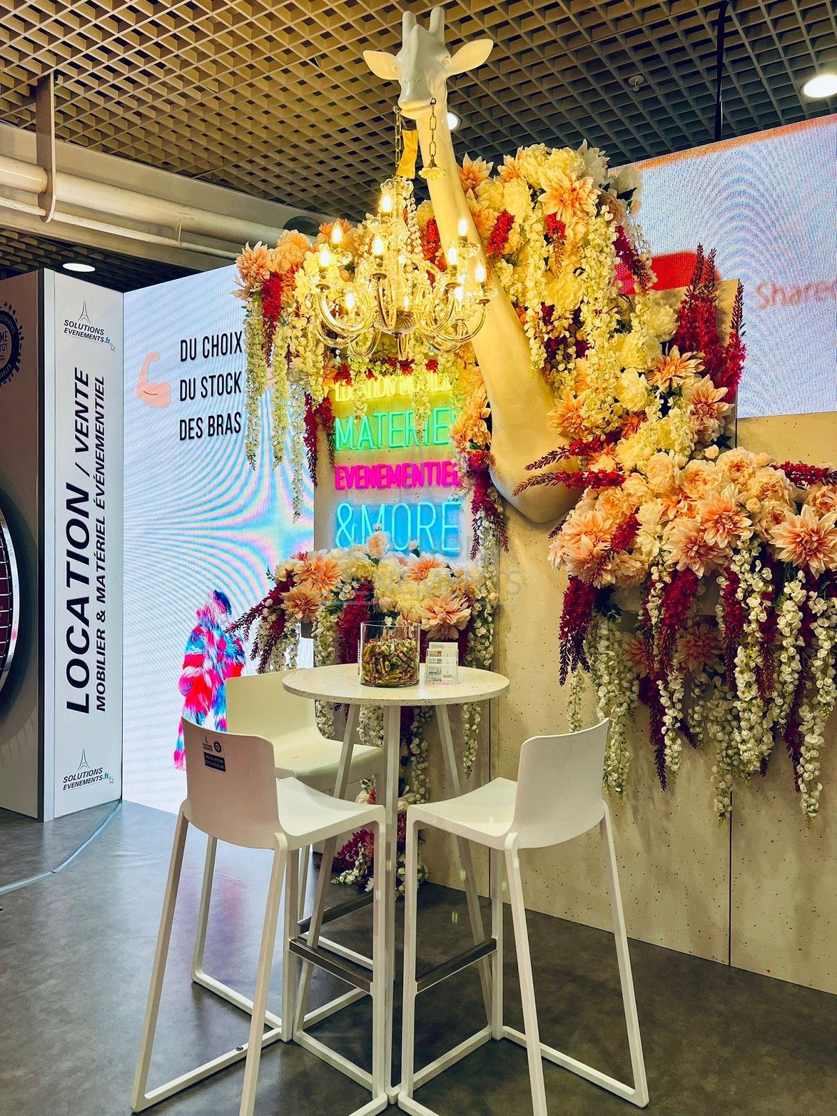 Giraffe in love lamp - Visual 2