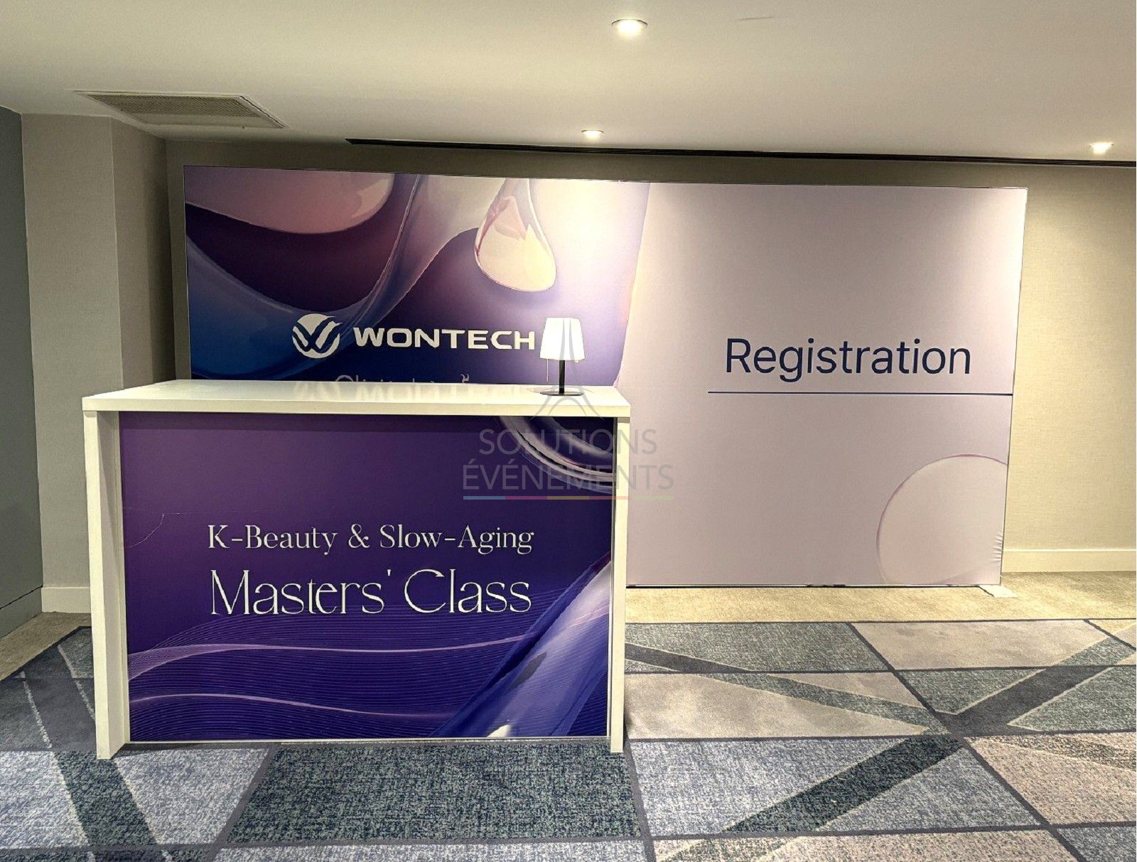 Grand comptoir Conférence personnalisé - Visuel 6