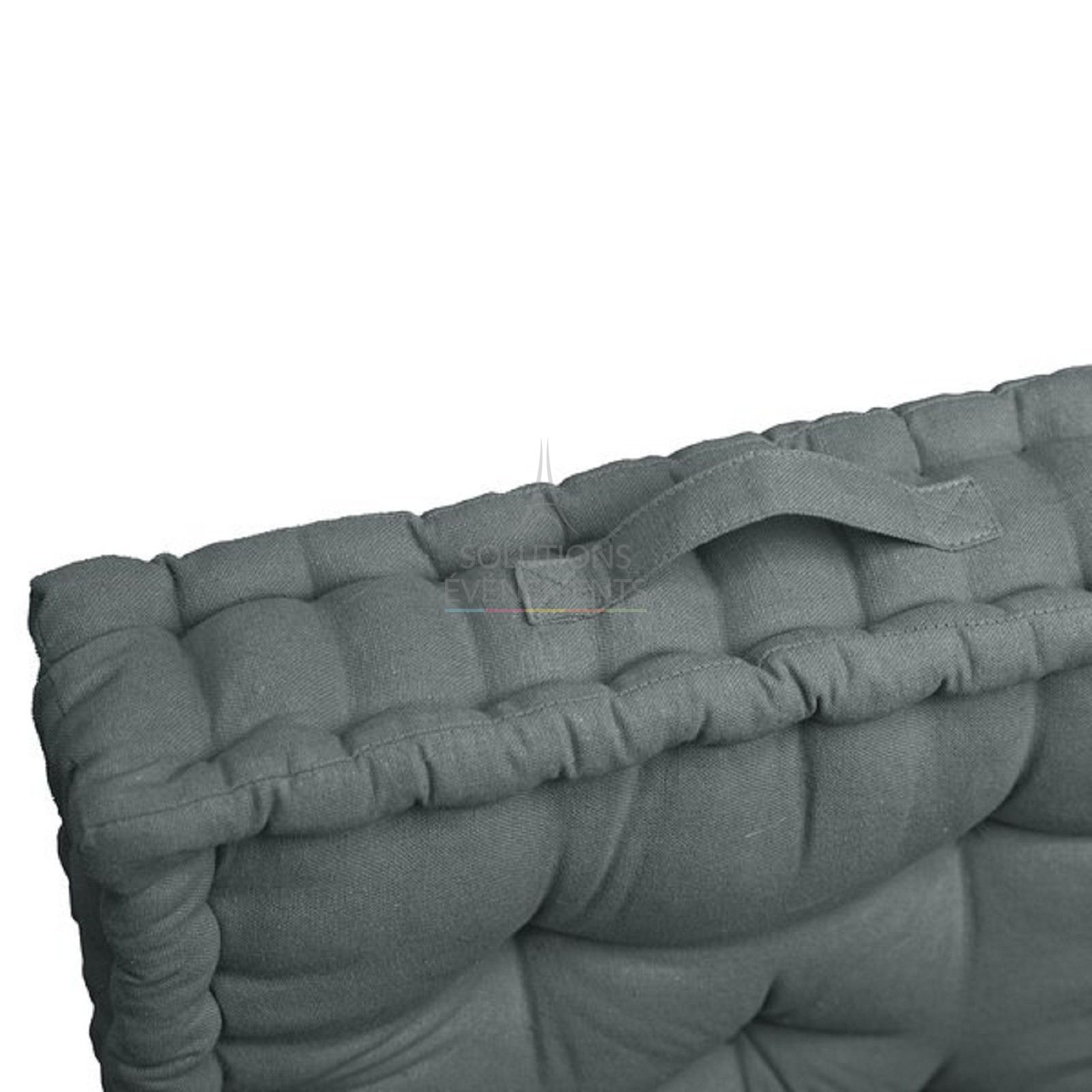 Grey floor cushion - Visual 2