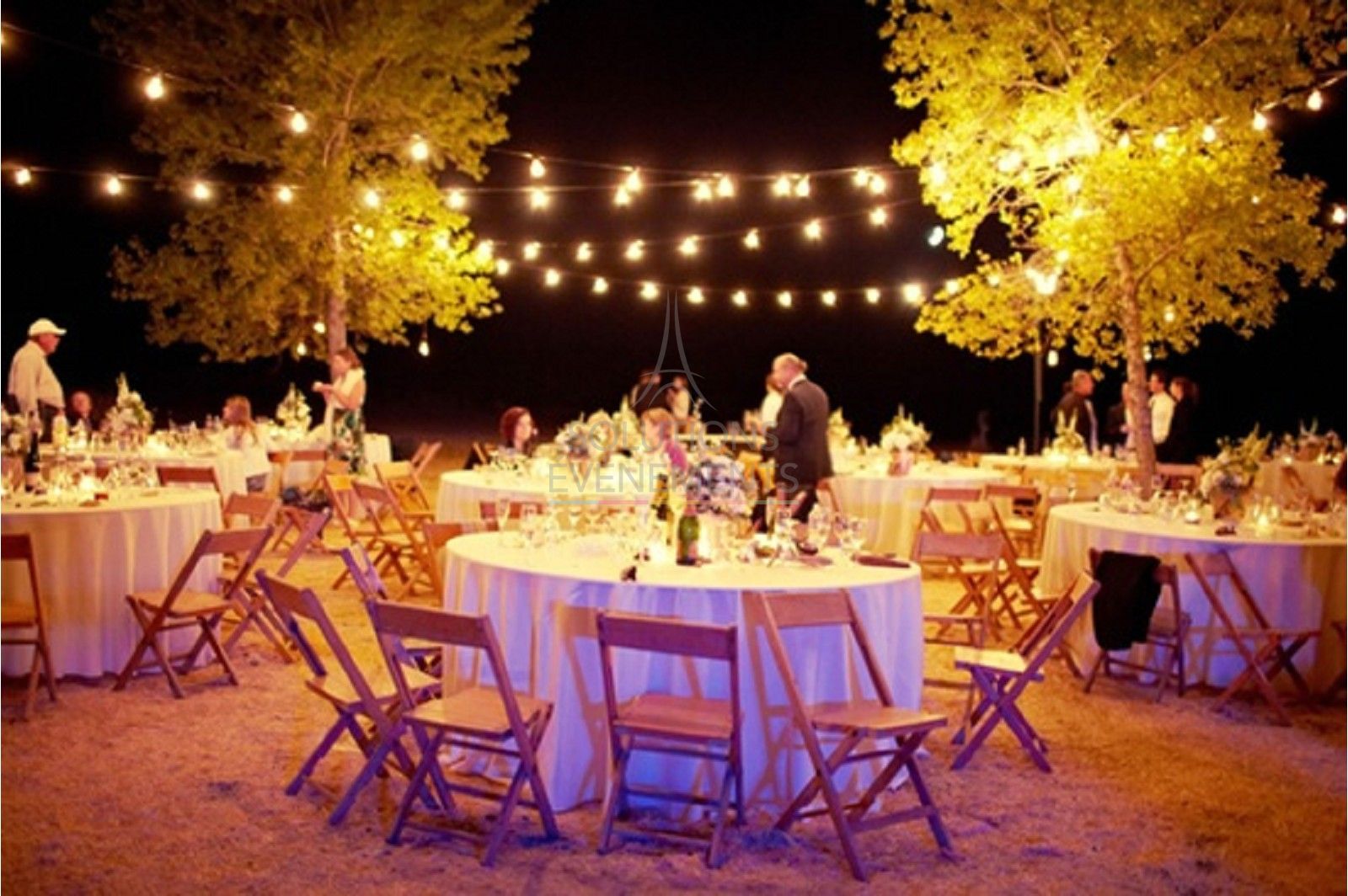 Guinguette light garland - Cool white - Visual 3