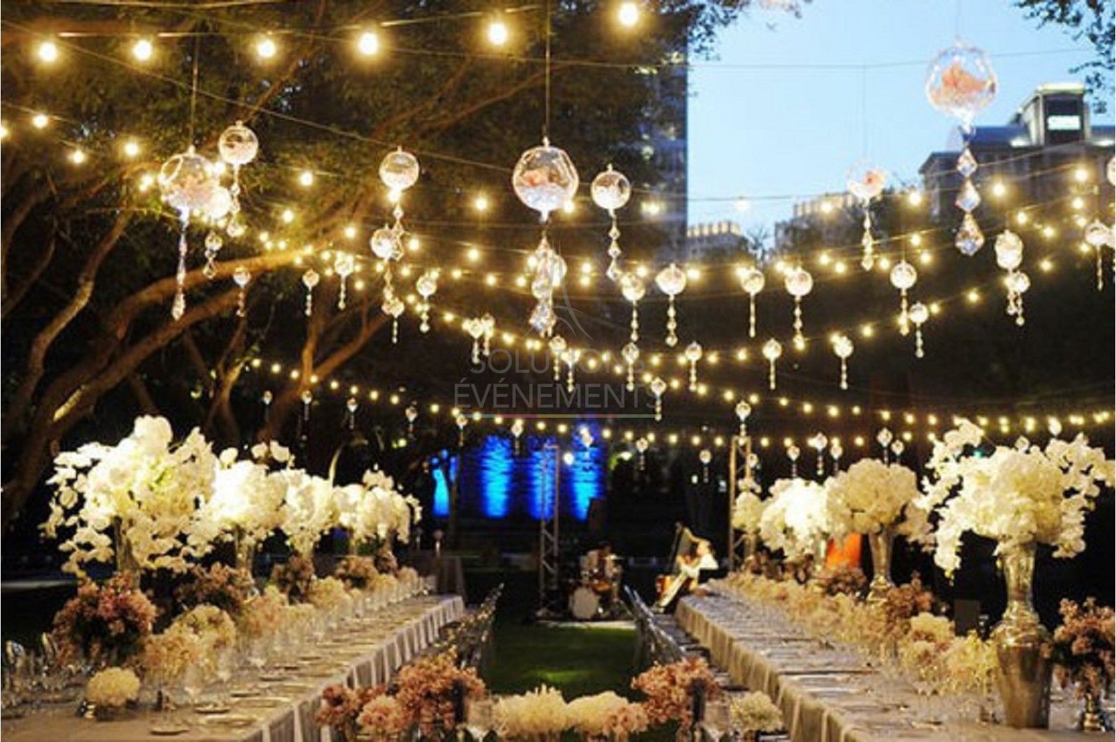 Guinguette light garland - Cool white - Visual 4