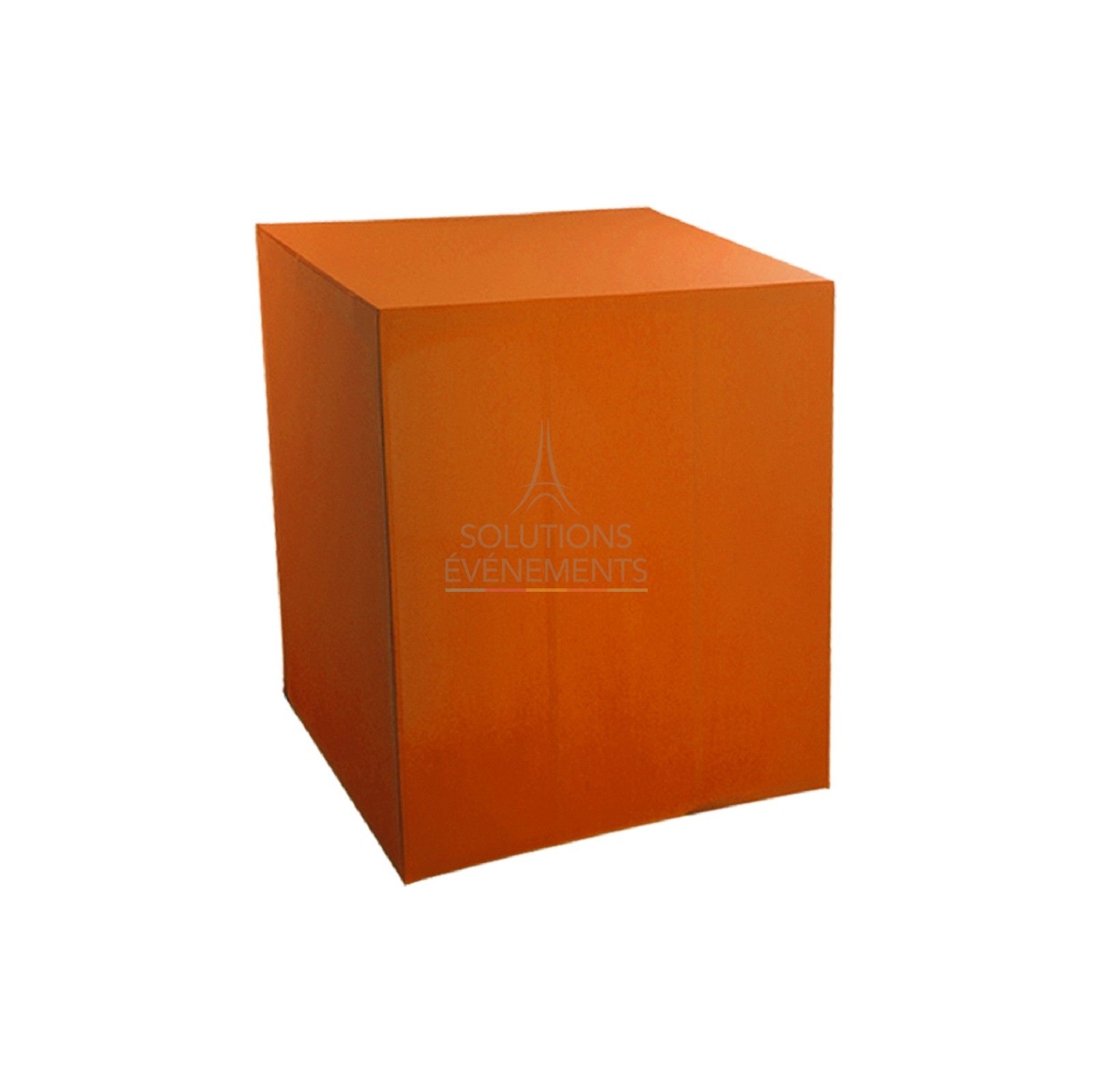 Half folding sideboard - Orange - Visual 1