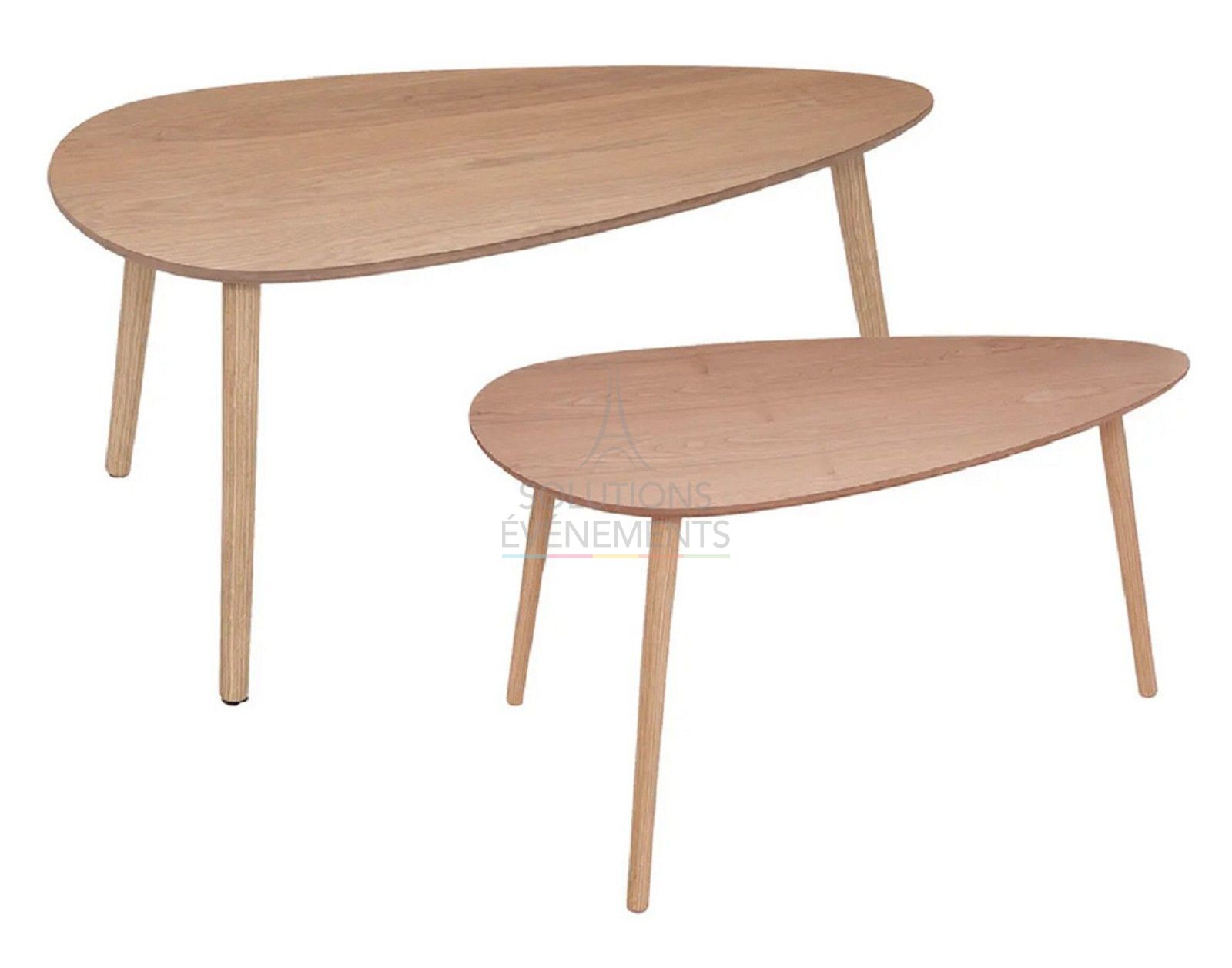 Scandinavian-style coffee table rental