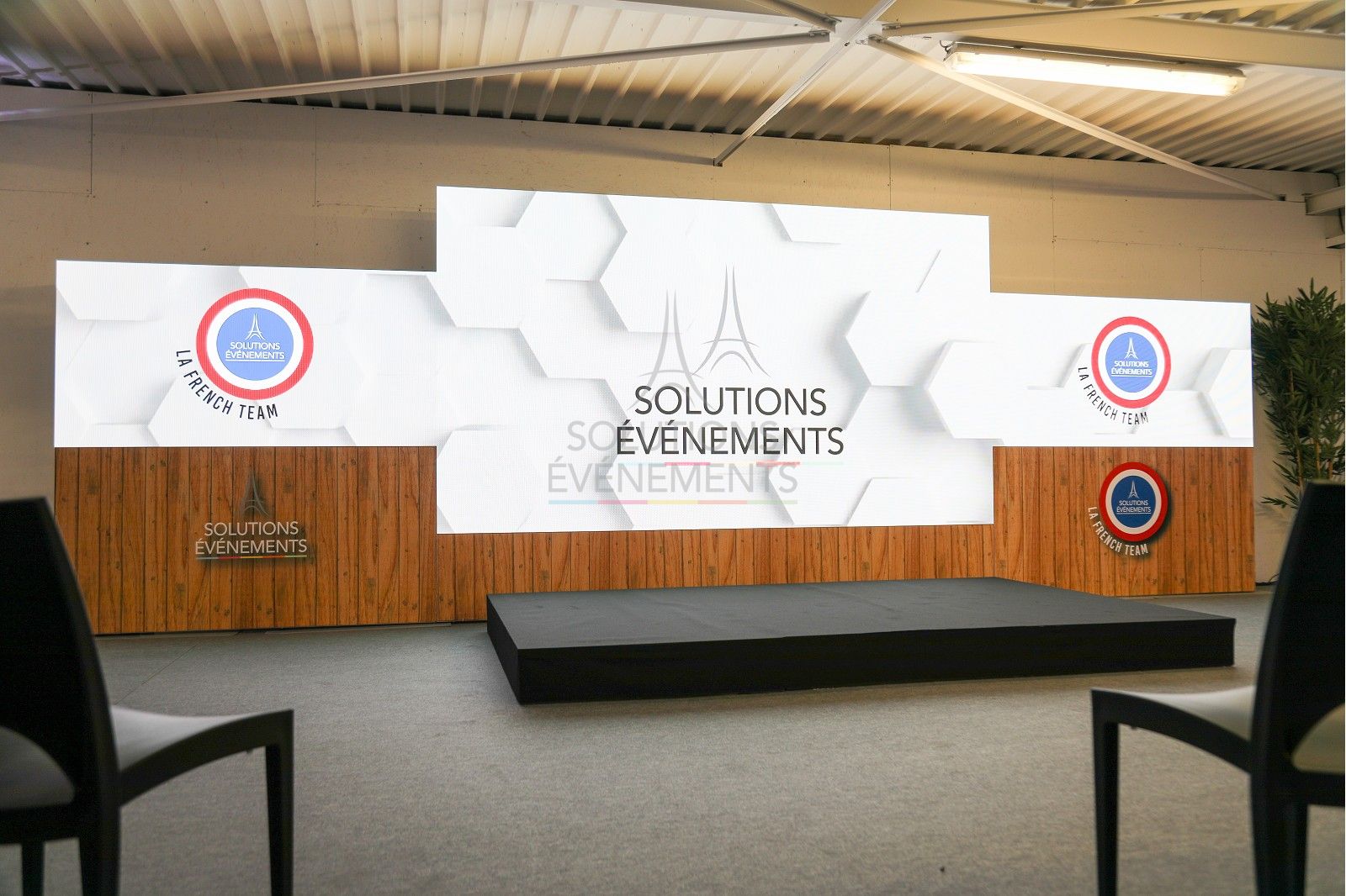 HI LED 55 pitch 2.8 Led wall - Visual 3