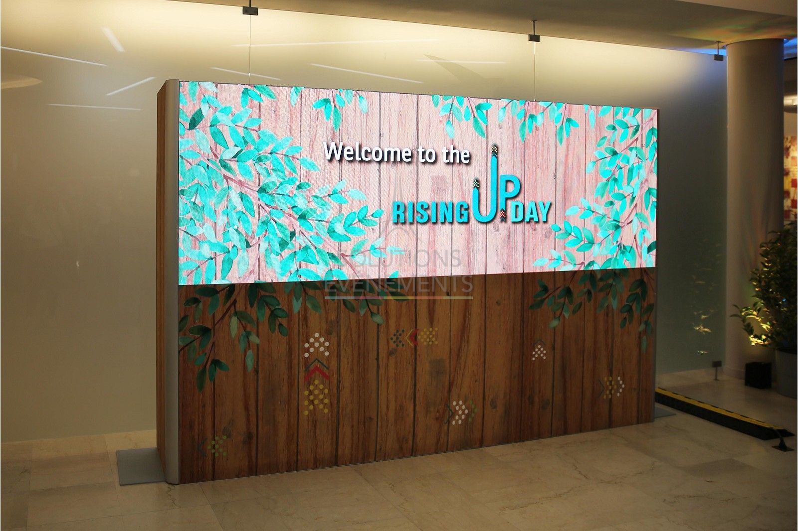 HI LED 55 pitch 2.8 Led wall - Visual 5
