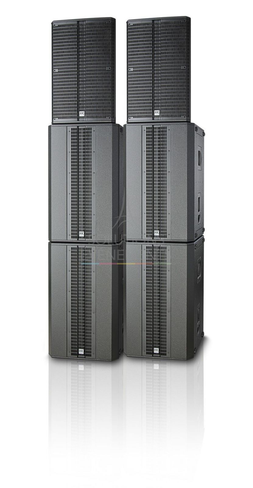 Rental of an Hk Audio amplified system - Linear 5 big Venue