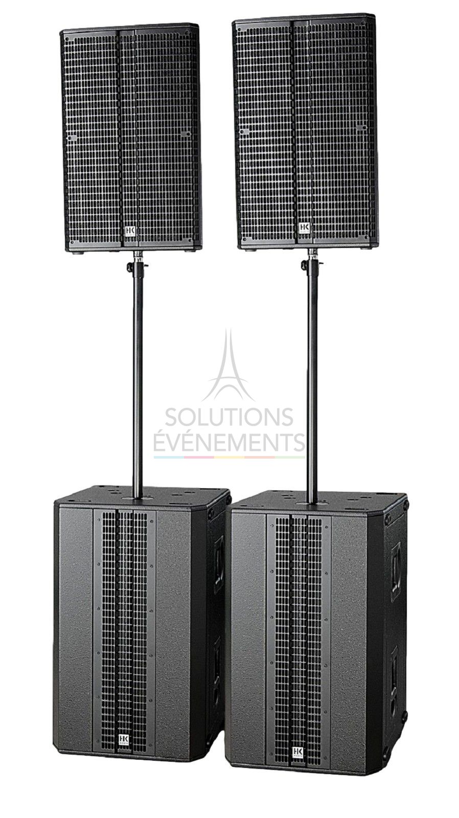 Location d'un système amplifié Hk Audio - Linear 5 Power Pack