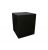 Black half-sideboard cover 94x94x110