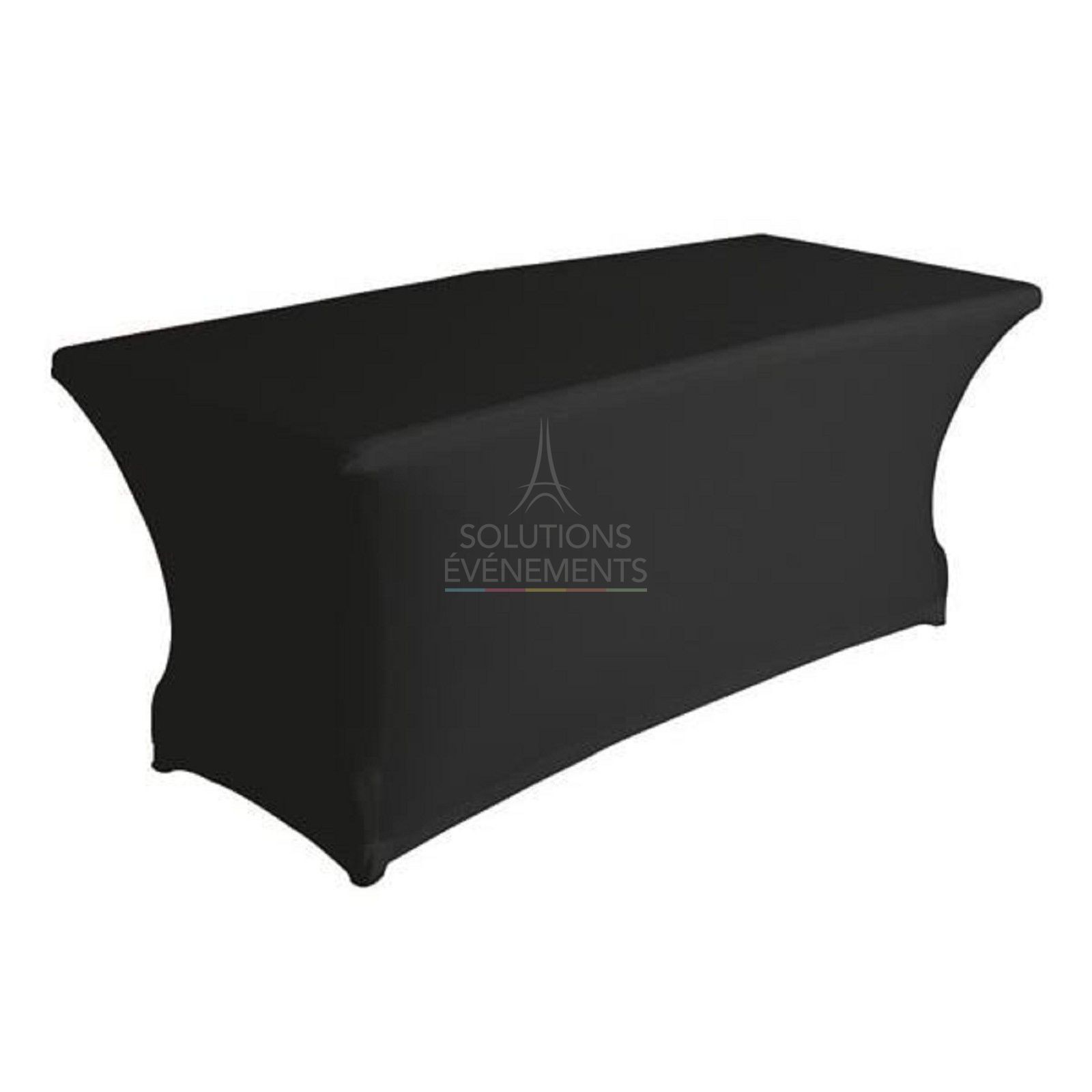 Location de housse extensible type lycra ou spandex pour le nappage de table