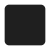 60cm black high table cover