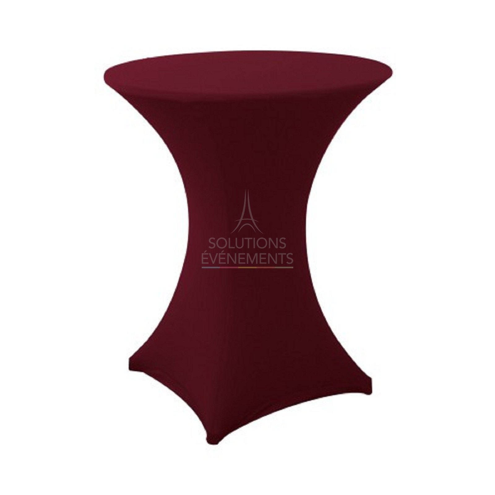 Housse mange debout 70-75cm bordeaux - Visuel 1