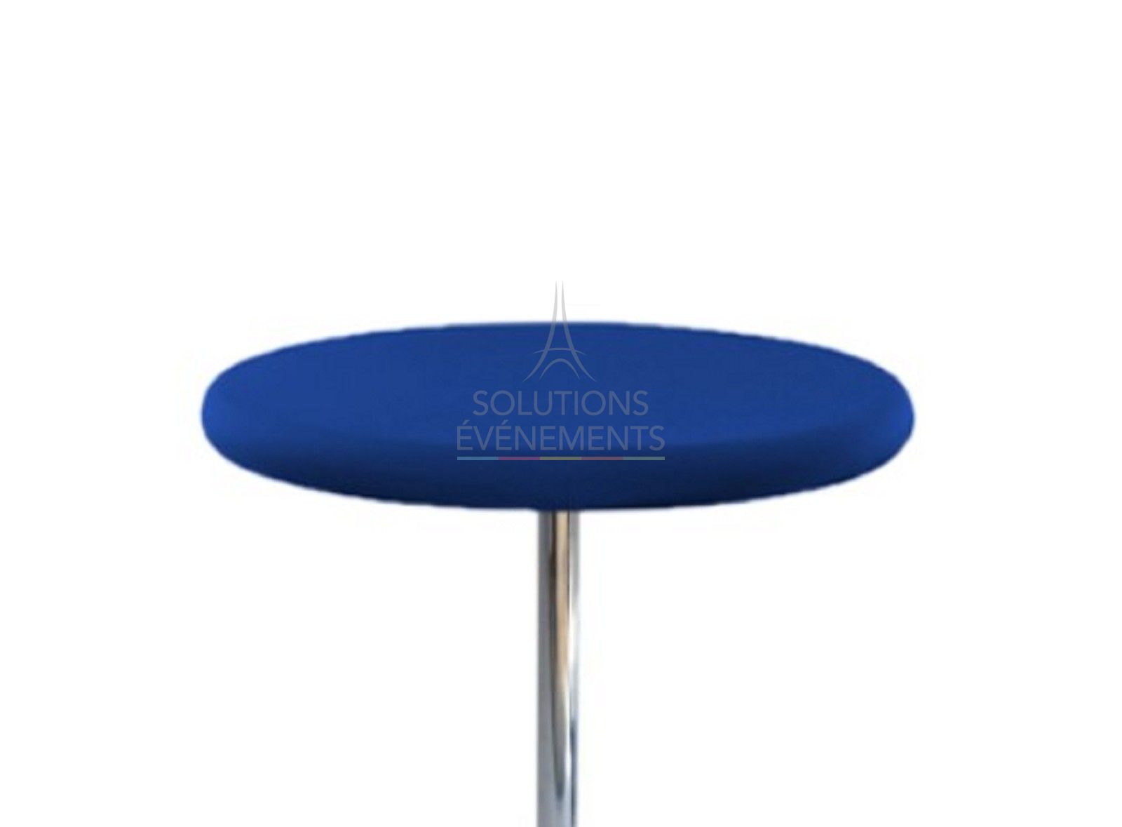 Housse Top bleu pour Mange Debout diam 70-75cm - Visuel 1