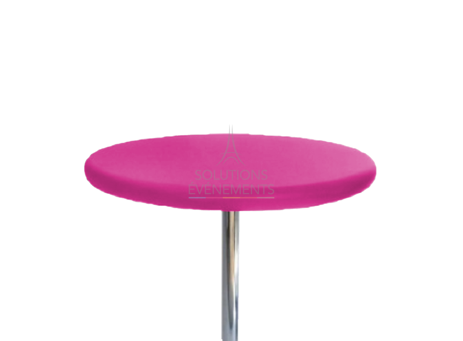 Housse Top rose bonbon pour Mange Debout diam 70-75cm - Visuel 1