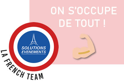 Solutions Événements s'occupe de tout !