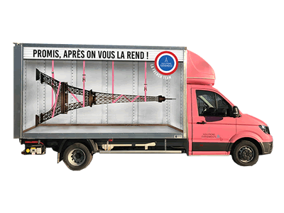 Solution Événements livraison camions 24/7