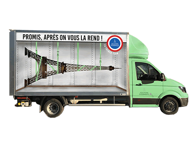 Solution Événements livraison camions 24/7