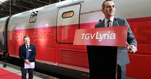 Lancement TGV Lyria