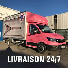 Livraison location matériel événmentiel