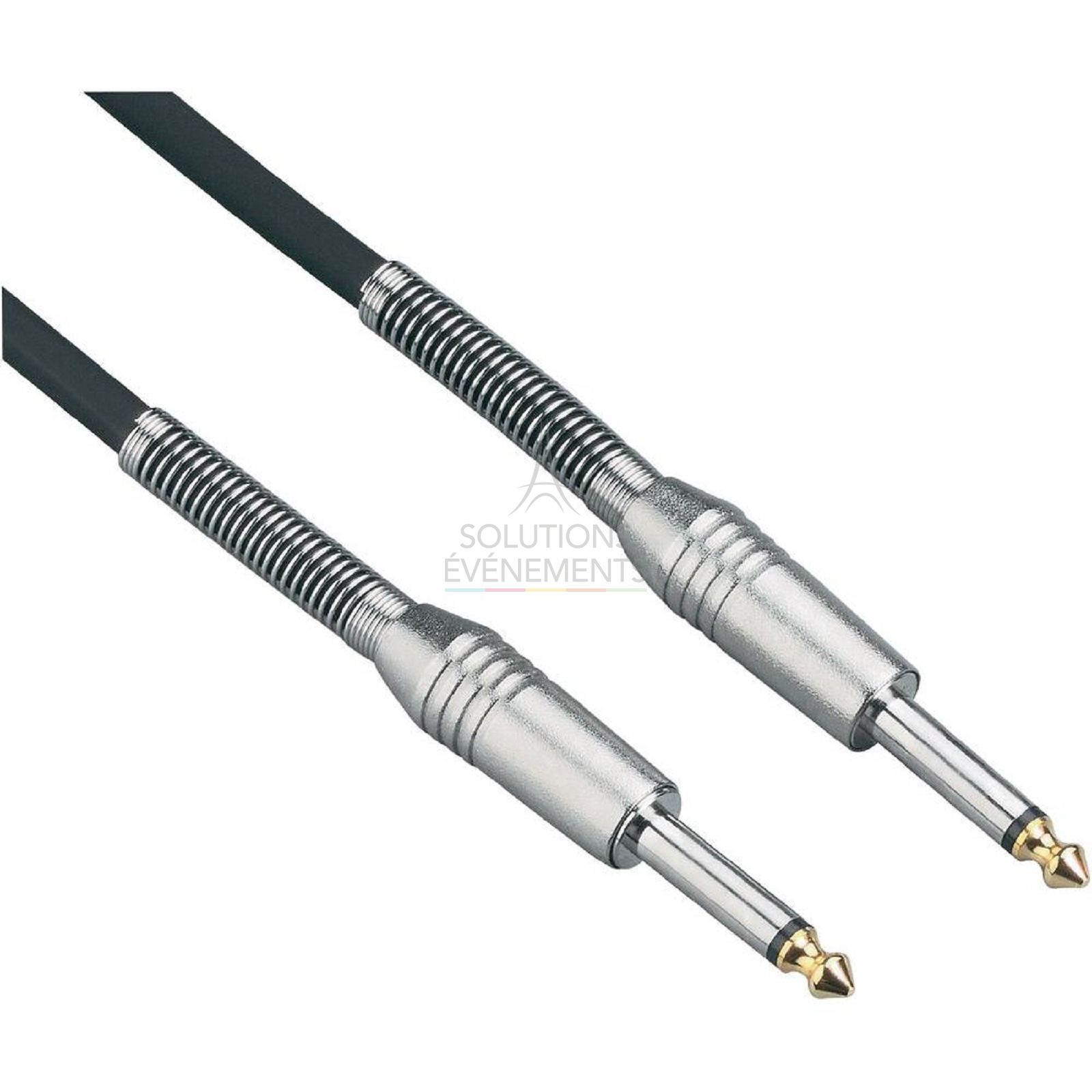 3 Meter 6.35 mm Male/Male Jack cable rental.
